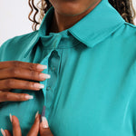 NEW LADIES PRO-COLLARED SLEEVELESS DRESS - Greens Medi Scrubs South Africa - Premium Medical Uniforms & Apparel - Delivery Across SA