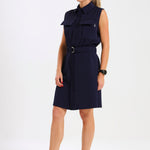 NEW LADIES SLEEVELESS MILITARY DRESS - Greens Medi Scrubs South Africa - Premium Medical Uniforms & Apparel - Delivery Across SA