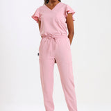THE LADIES V-NECK FLOW TOP - Greens Medi Scrubs South Africa - Premium Medical Uniforms & Apparel - Delivery Across SA