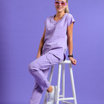 THE LUX LADIES NALEDI PETAL TOP - Greens Medi Scrubs South Africa - Premium Medical Uniforms & Apparel - Delivery Across SA