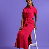 NEW LADIES SHORTSLEEVE MODEST DRESS - Greens Medi Scrubs South Africa - Premium Medical Uniforms & Apparel - Delivery Across SA