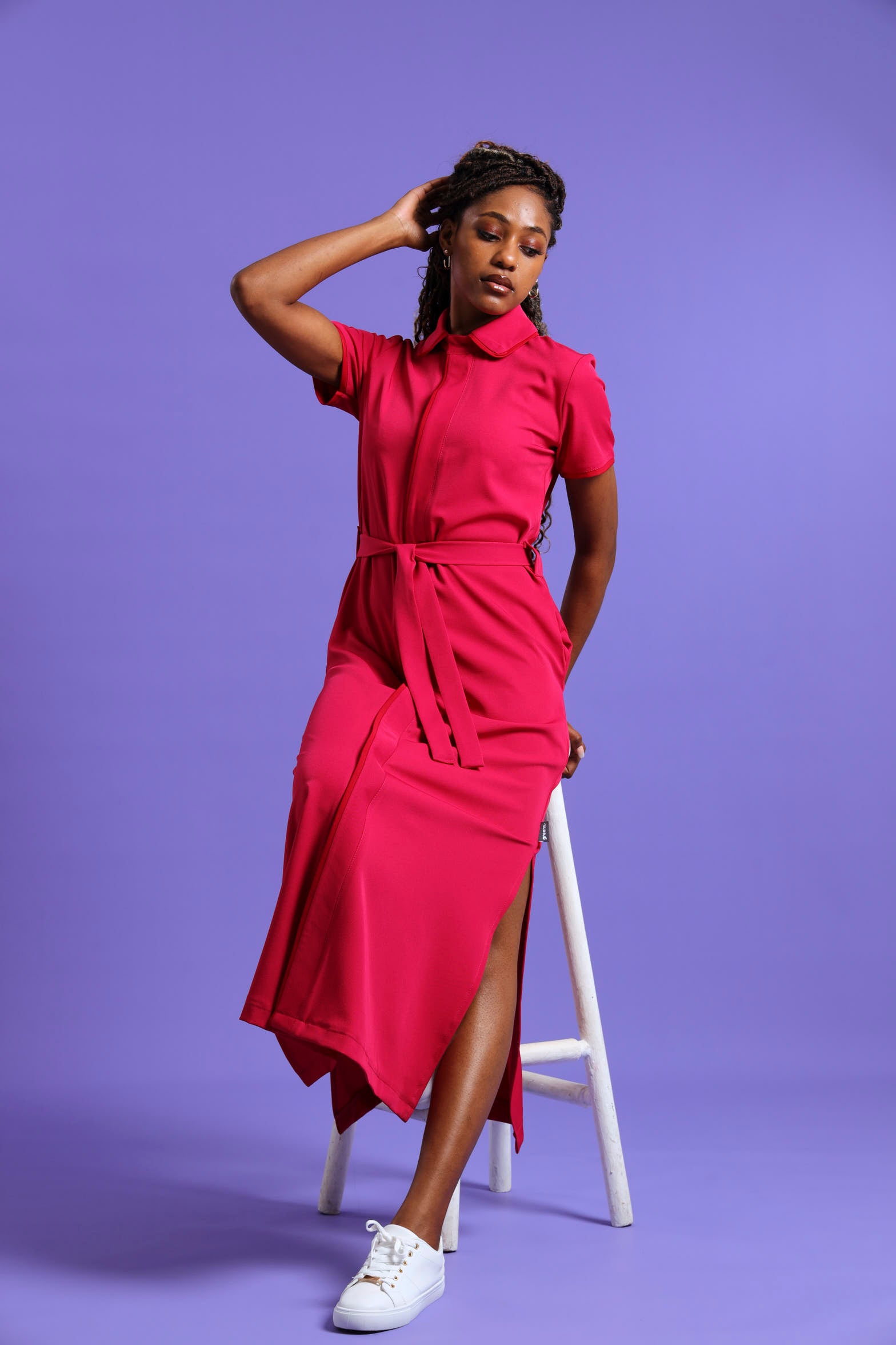 NEW LADIES SHORTSLEEVE MODEST DRESS - Greens Medi Scrubs South Africa - Premium Medical Uniforms & Apparel - Delivery Across SA
