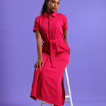 NEW LADIES SHORTSLEEVE MODEST DRESS - Greens Medi Scrubs South Africa - Premium Medical Uniforms & Apparel - Delivery Across SA