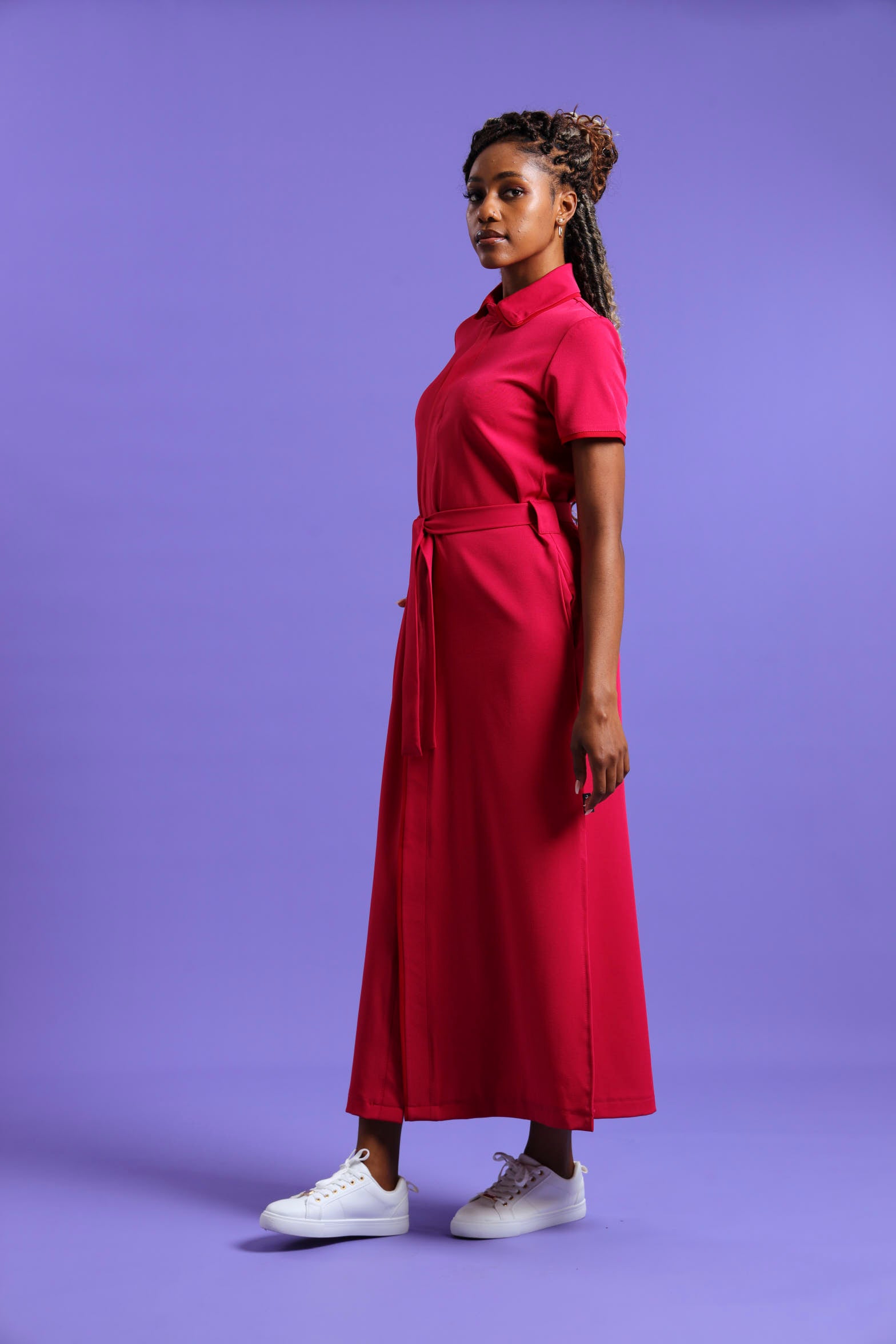 NEW LADIES SHORTSLEEVE MODEST DRESS - Greens Medi Scrubs South Africa - Premium Medical Uniforms & Apparel - Delivery Across SA