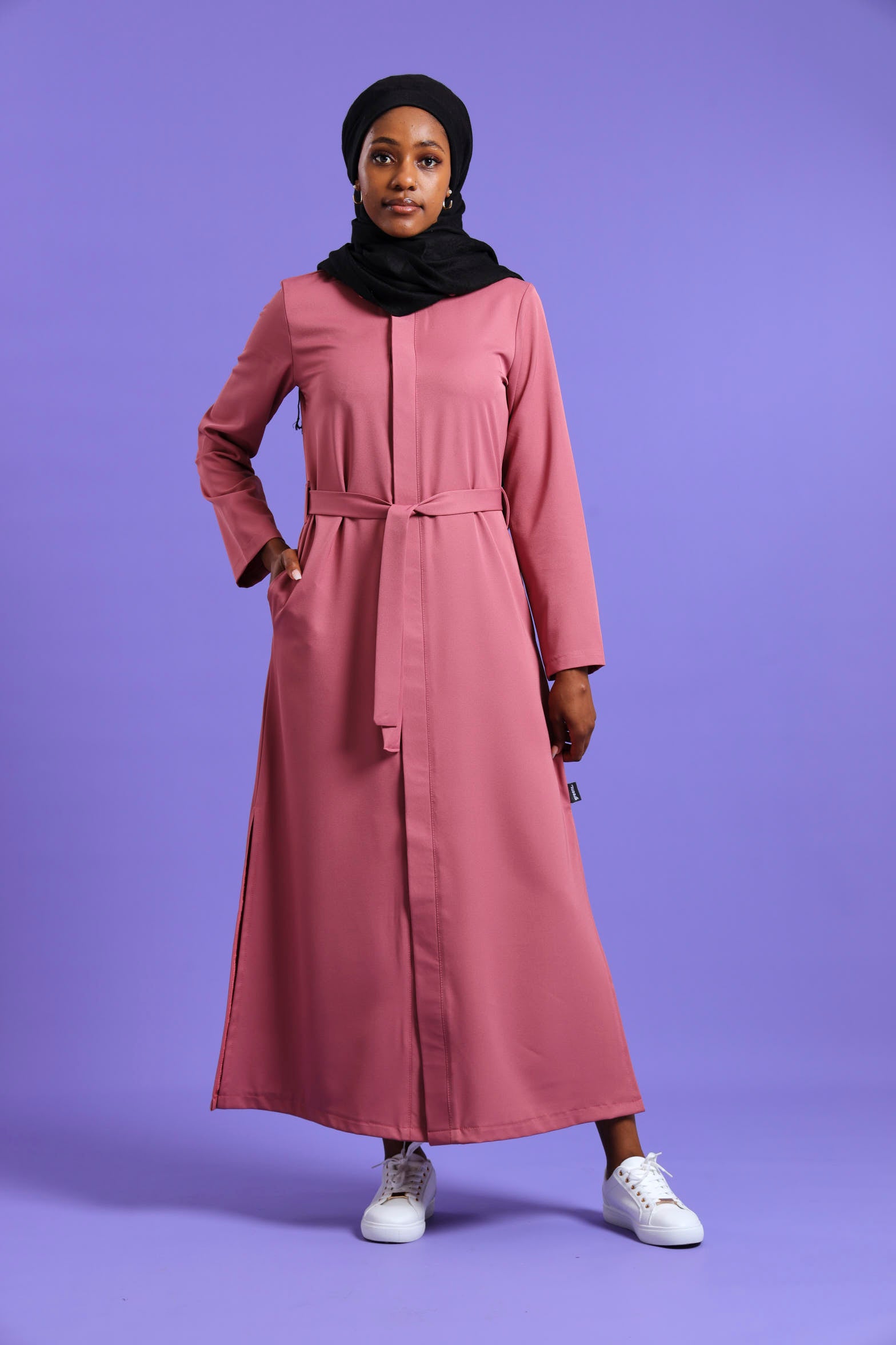 NEW LADIES LONGSLEEVE MODEST DRESS - Greens Medi Scrubs South Africa - Premium Medical Uniforms & Apparel - Delivery Across SA