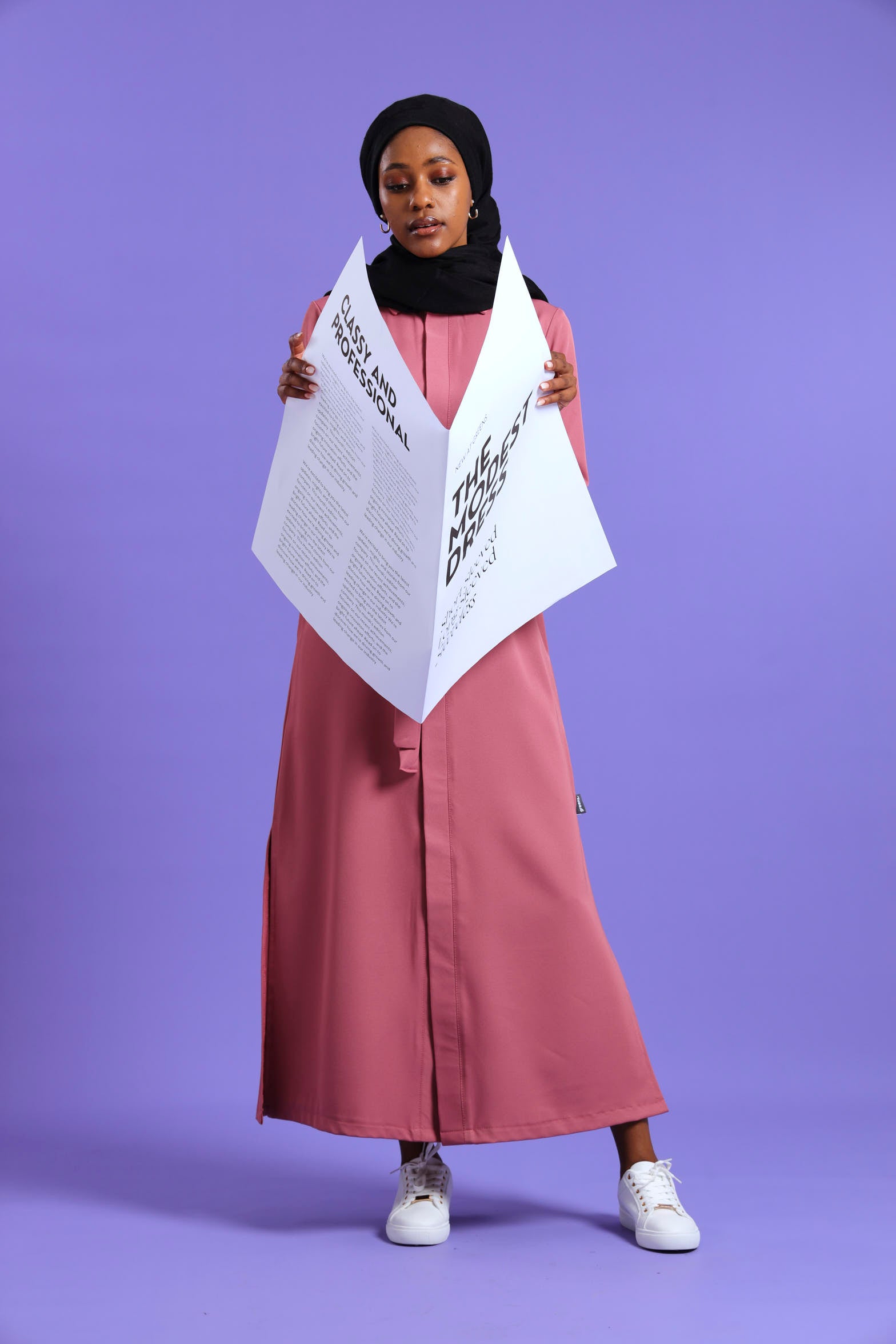 NEW LADIES LONGSLEEVE MODEST DRESS - Greens Medi Scrubs South Africa - Premium Medical Uniforms & Apparel - Delivery Across SA