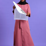 NEW LADIES LONGSLEEVE MODEST DRESS - Greens Medi Scrubs South Africa - Premium Medical Uniforms & Apparel - Delivery Across SA
