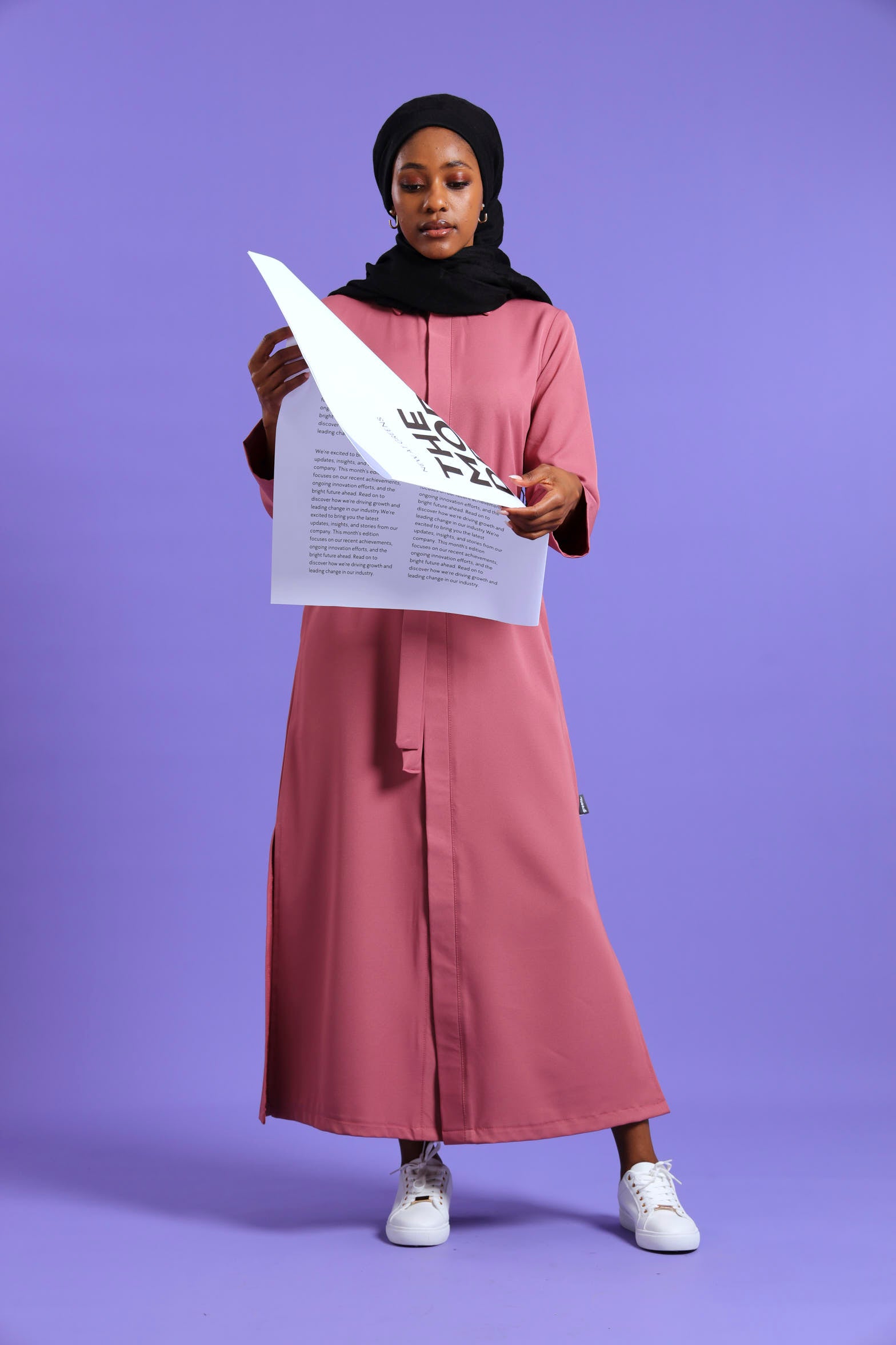 NEW LADIES LONGSLEEVE MODEST DRESS - Greens Medi Scrubs South Africa - Premium Medical Uniforms & Apparel - Delivery Across SA