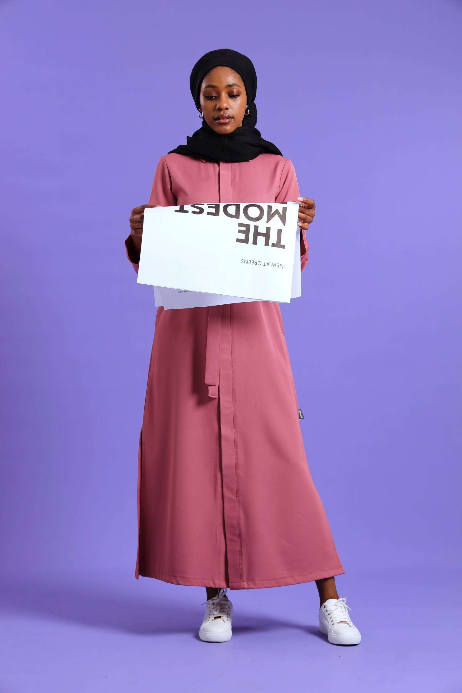 NEW LADIES LONGSLEEVE MODEST DRESS - Greens Medi Scrubs South Africa - Premium Medical Uniforms & Apparel - Delivery Across SA