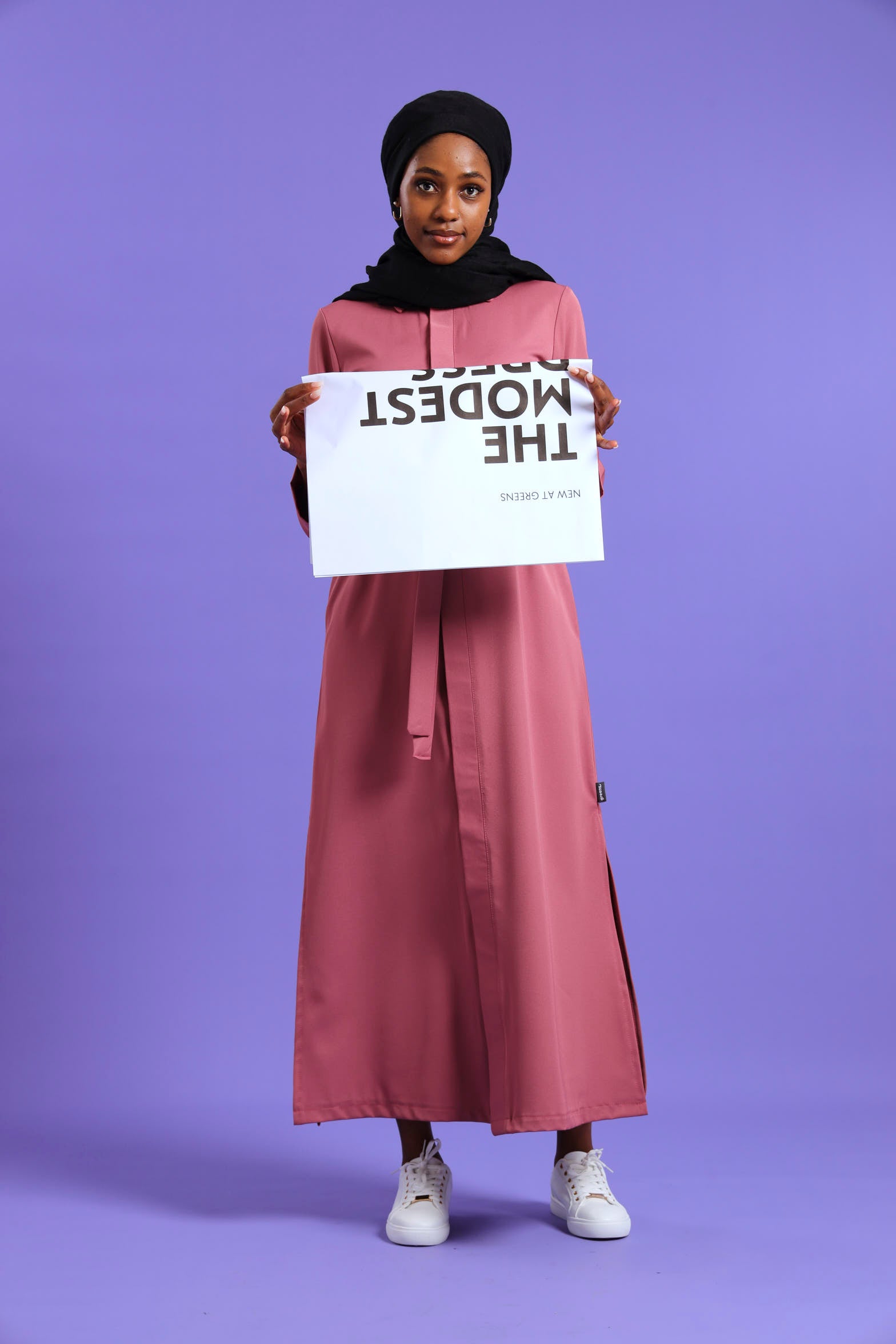 NEW LADIES LONGSLEEVE MODEST DRESS - Greens Medi Scrubs South Africa - Premium Medical Uniforms & Apparel - Delivery Across SA
