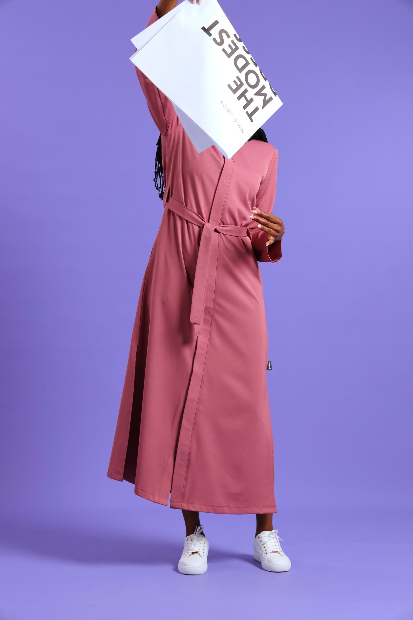 NEW LADIES LONGSLEEVE MODEST DRESS - Greens Medi Scrubs South Africa - Premium Medical Uniforms & Apparel - Delivery Across SA