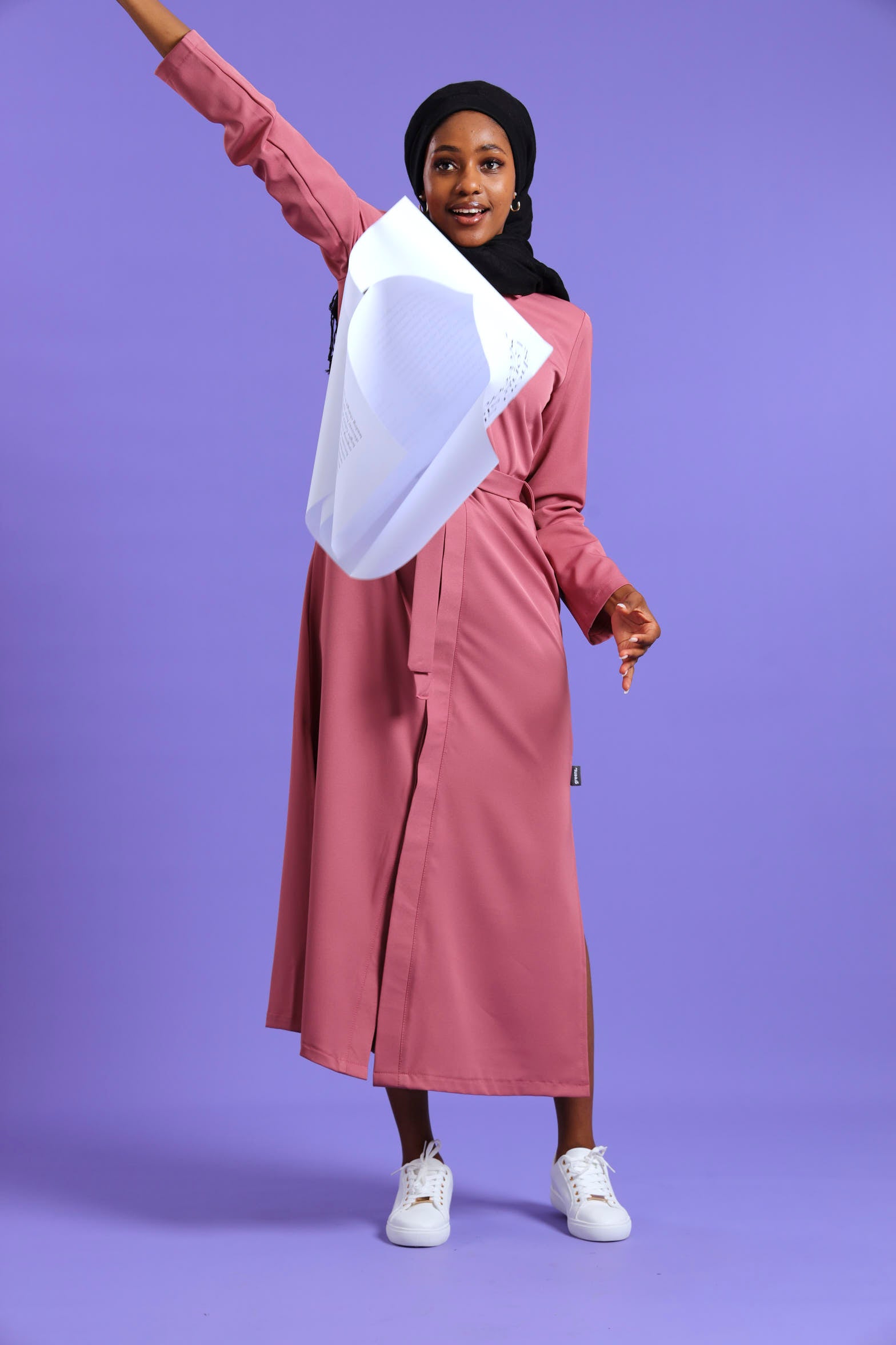 NEW LADIES LONGSLEEVE MODEST DRESS - Greens Medi Scrubs South Africa - Premium Medical Uniforms & Apparel - Delivery Across SA