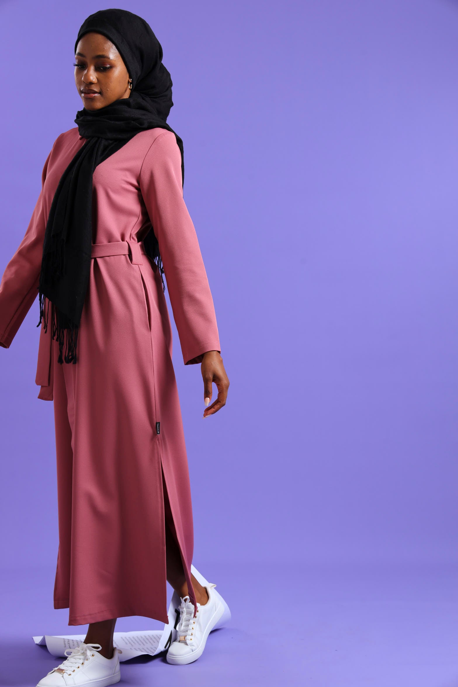 NEW LADIES LONGSLEEVE MODEST DRESS - Greens Medi Scrubs South Africa - Premium Medical Uniforms & Apparel - Delivery Across SA