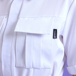 NEW LADIES SHORTSLEEVE MILITARY DRESS - Greens Medi Scrubs South Africa - Premium Medical Uniforms & Apparel - Delivery Across SA