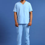 THE LUX MENS V-NECK TOP - Greens Medi Scrubs South Africa - Premium Medical Uniforms & Apparel - Delivery Across SA
