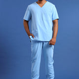 THE LUX MENS V-NECK TOP - Greens Medi Scrubs South Africa - Premium Medical Uniforms & Apparel - Delivery Across SA