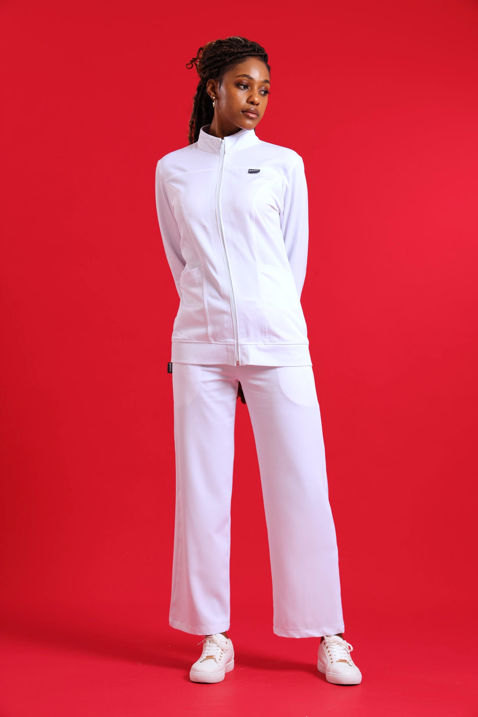 NEW LADIES WIDELEG PANTS - Greens Medi Scrubs South Africa - Premium Medical Uniforms & Apparel - Delivery Across SA