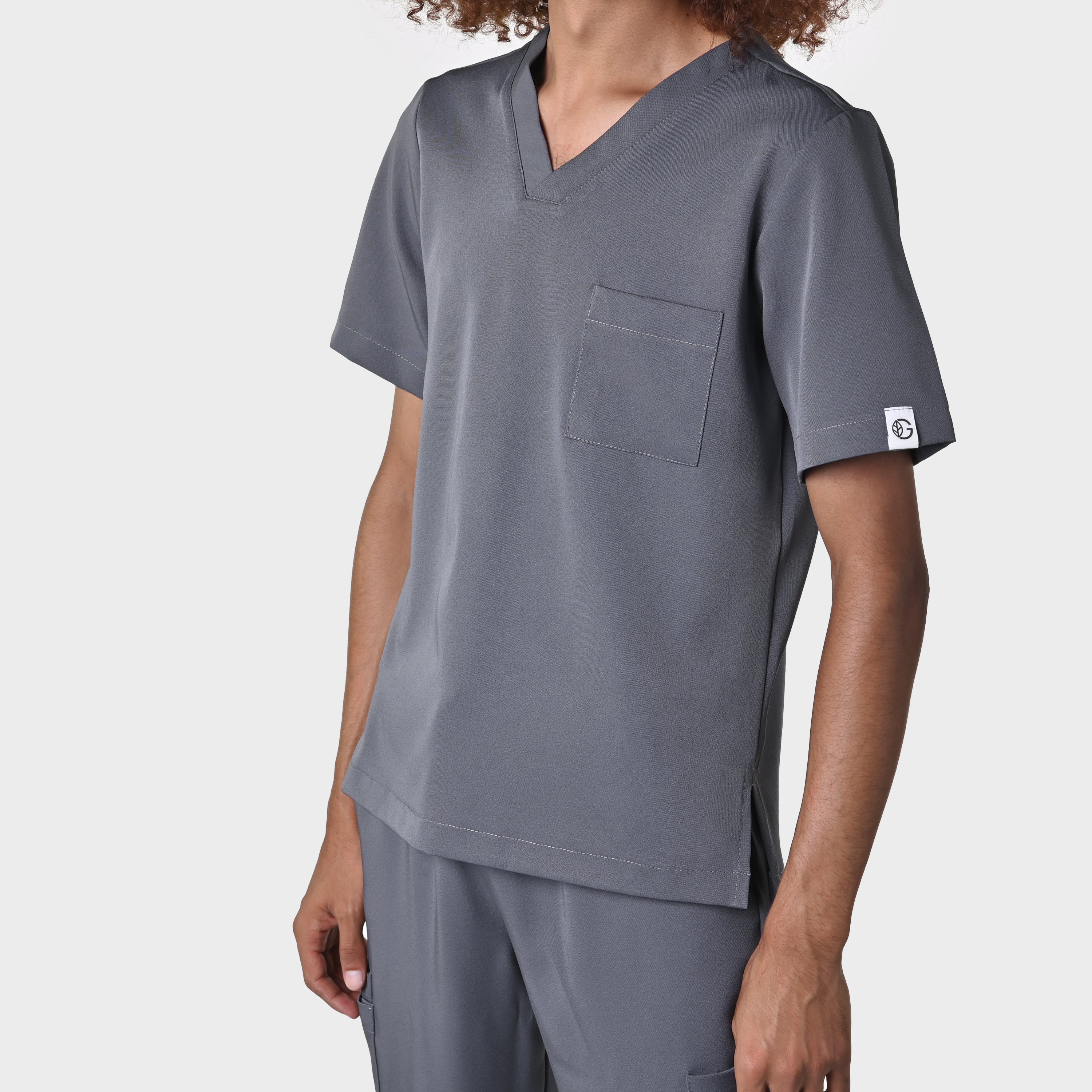 MENS ACTIVE V-NECK TOP - Greens Medi Scrubs South Africa - Premium Medical Uniforms & Apparel - Delivery Across SA 