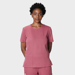 LADIES ACTIVE ROUND NECK TOP - Greens Medi Scrubs South Africa - Premium Medical Uniforms & Apparel - Delivery Across SA