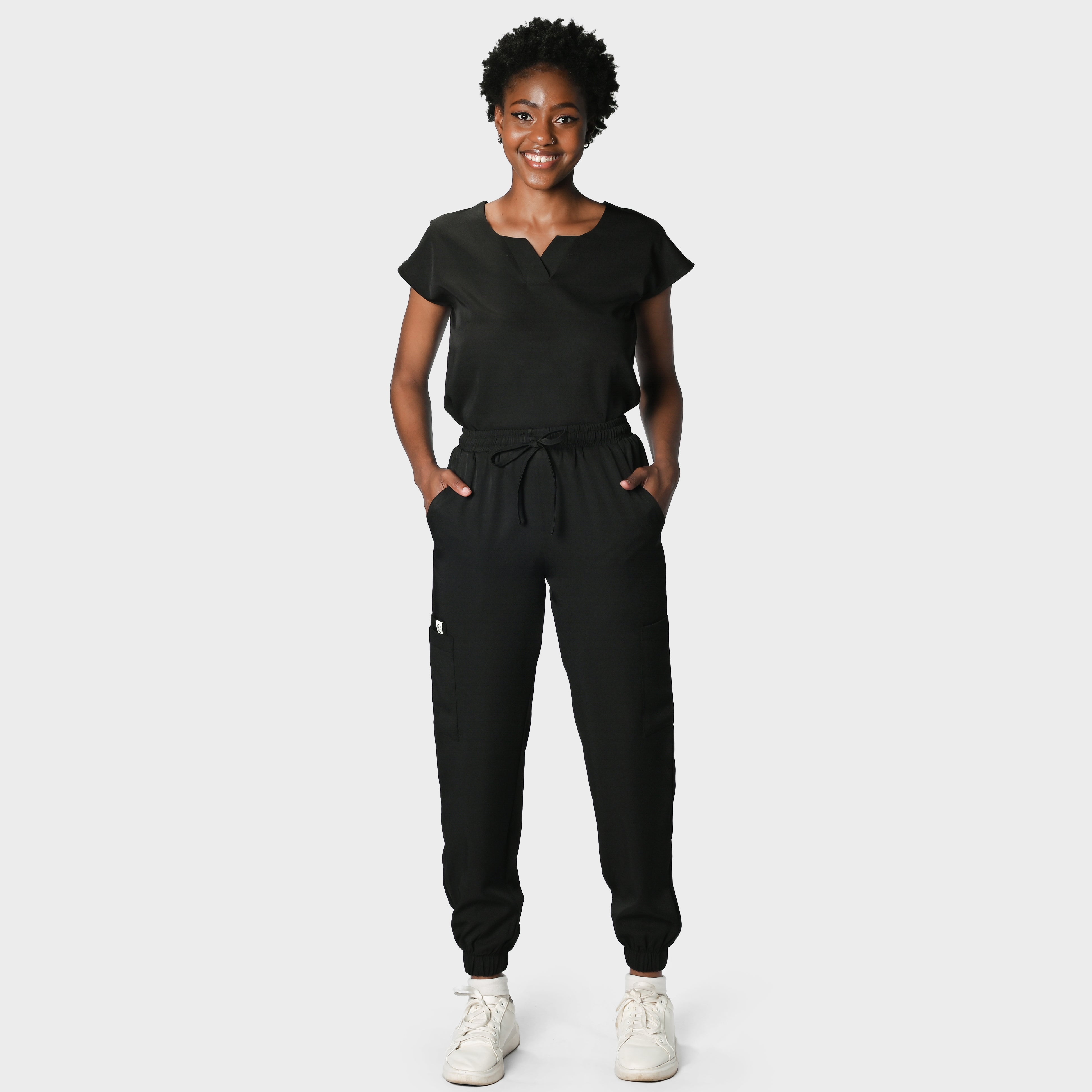 LADIES ACTIVE STRETCH PANTS - Greens Medi Scrubs South Africa - Premium Medical Uniforms & Apparel - Delivery Across SA