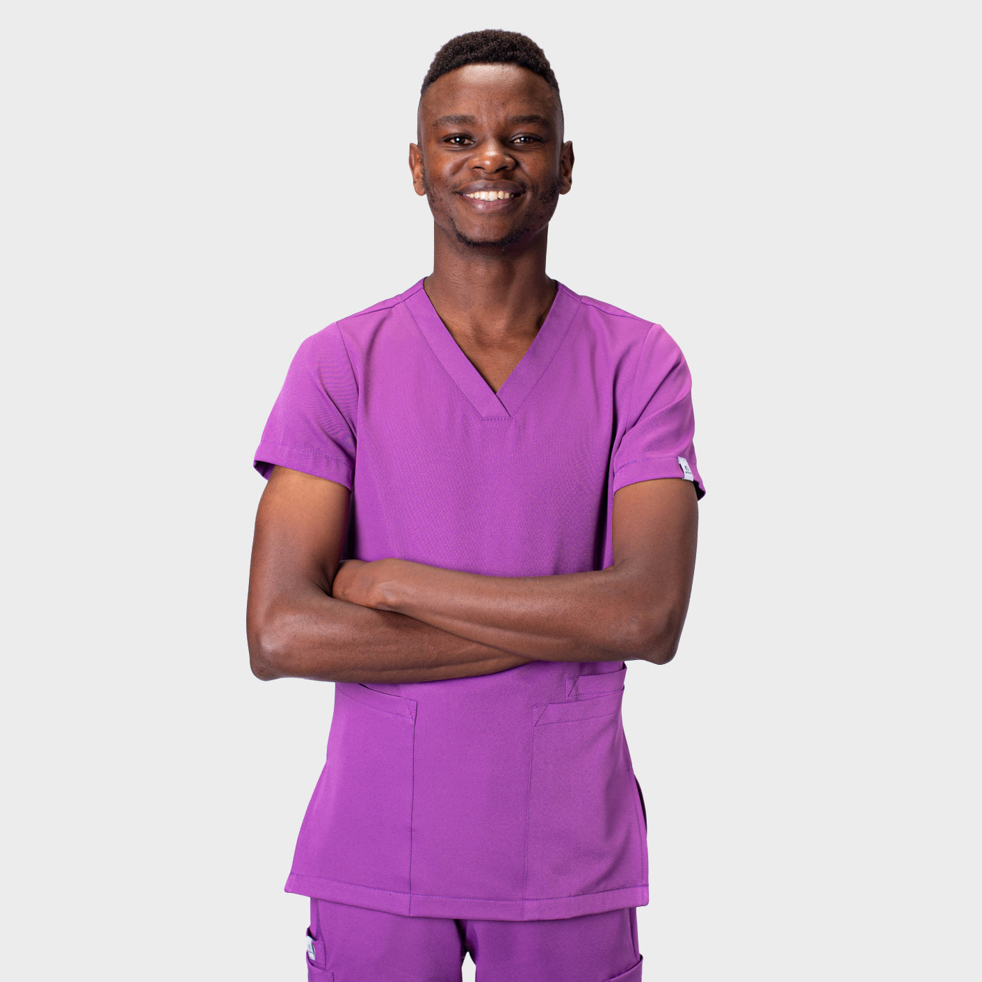 MENS ACTIVE X SLIM TOP - Greens Medi Scrubs South Africa - Premium Medical Uniforms & Apparel - Delivery Across SA