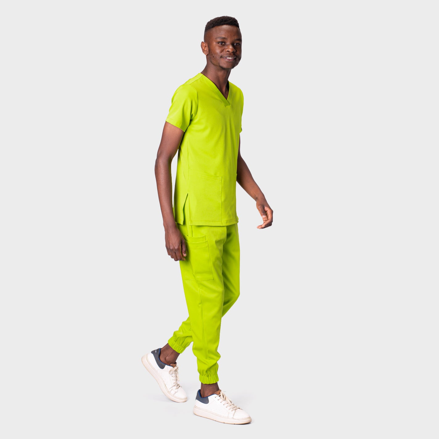MENS ACTIVE X SLIM TOP - Greens Medi Scrubs South Africa - Premium Medical Uniforms & Apparel - Delivery Across SA