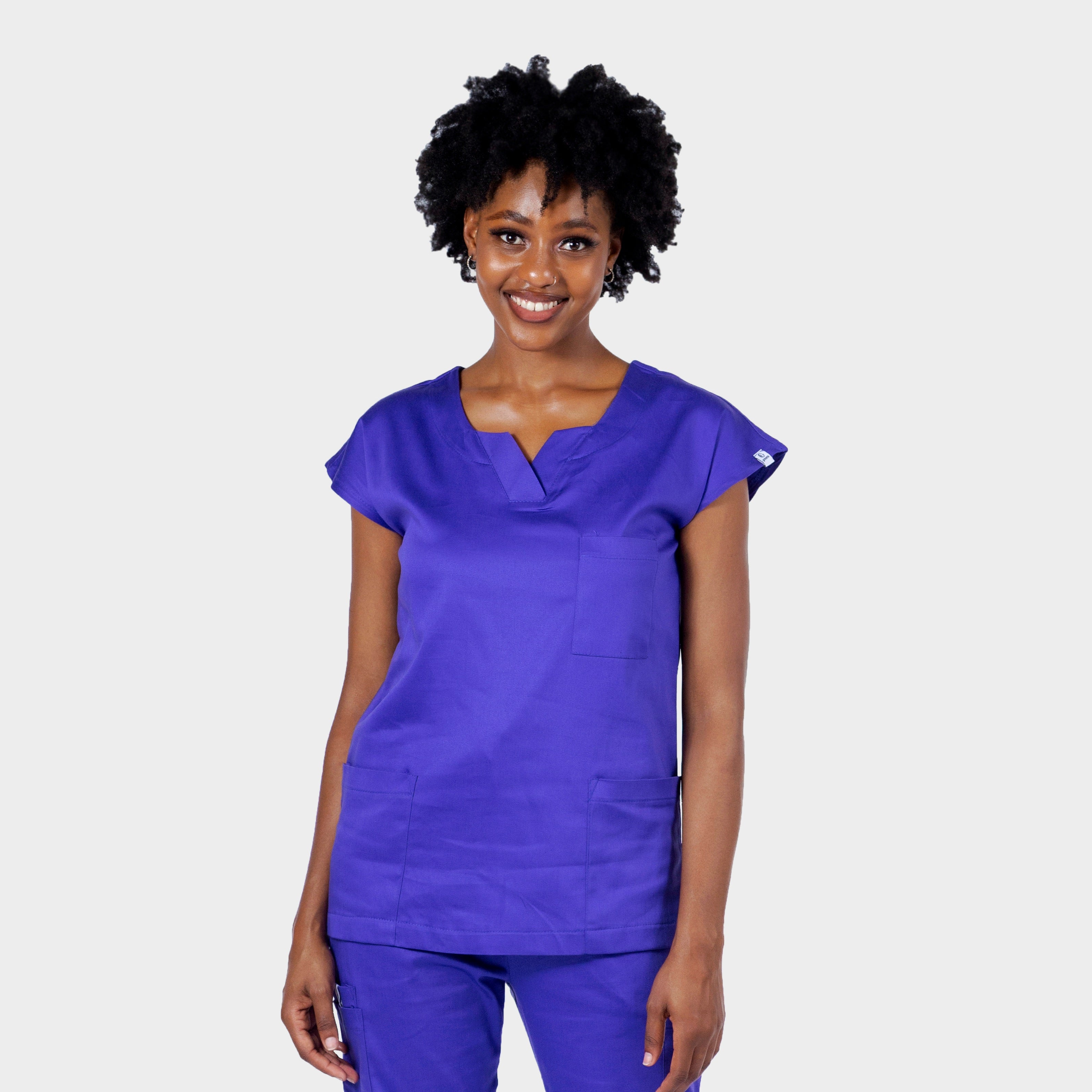 LADIES PREMIUM NALEDI TOP - Greens Medi Scrubs South Africa - Premium Medical Uniforms & Apparel - Delivery Across SA
