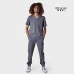 MENS ACTIVE V-NECK TOP - Greens Medi Scrubs South Africa - Premium Medical Uniforms & Apparel - Delivery Across SA