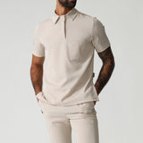 NEW MENS PRO-COLLARED TOP