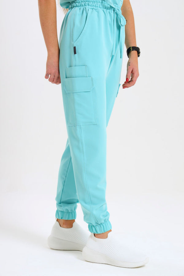 THE LADIES LUX JOGGER PANTS - Greens Medi Scrubs South Africa - Premium Medical Uniforms & Apparel - Delivery Across SA 