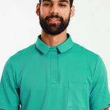 NEW MENS PRO-COLLARED TOP - Greens Medi Scrubs South Africa - Premium Medical Uniforms & Apparel - Delivery Across SA 
