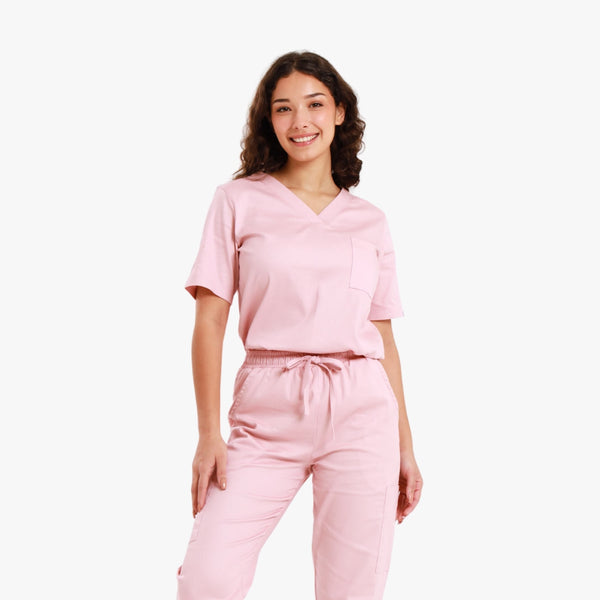 THE LADIES V-NECK REGULAR TOP - Greens Medi Scrubs South Africa - Premium Medical Uniforms & Apparel - Delivery Across SA 