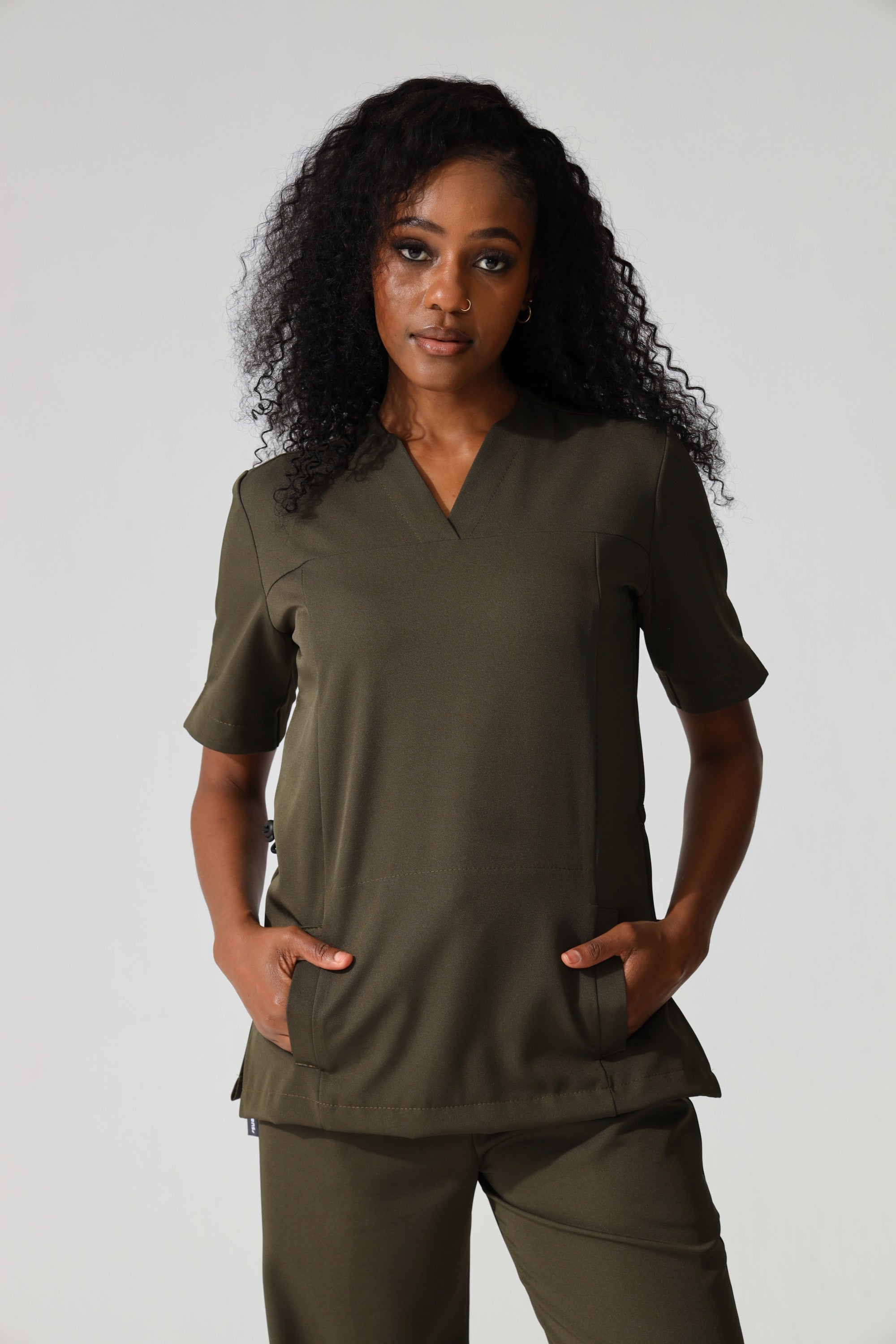 NEW LADIES ROO TOP - Greens Medi Scrubs South Africa - Premium Medical Uniforms & Apparel - Delivery Across SA 