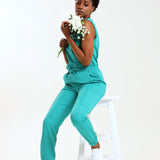 NEW LADIES ROUND SLEEVELESS TOP