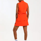 NEW LADIES MANDARIN SLEEVELESS TOP
