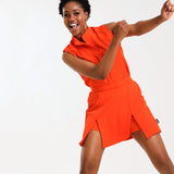 NEW LADIES MANDARIN SLEEVELESS TOP