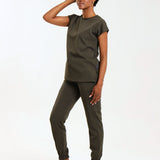 NEW LADIES ROUND PETAL TOP