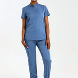 NEW LADIES MANDARIN FEMME TOP