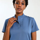 NEW LADIES MANDARIN FEMME TOP