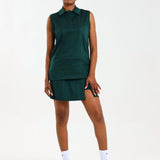 NEW LADIES PRO-COLLARED SLEEVELESS TOP