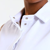 NEW LADIES PRO-COLLARED SLEEVELESS TOP