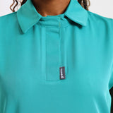NEW LADIES PRO-COLLARED SLEEVELESS DRESS