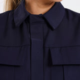 NEW LADIES SLEEVELESS MILITARY DRESS