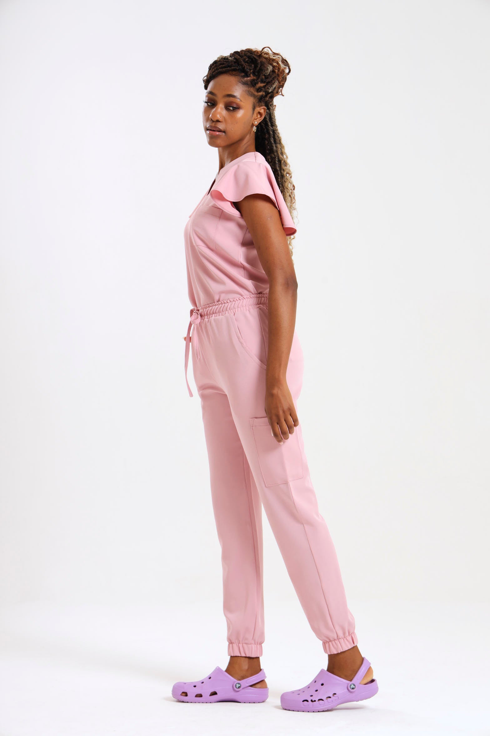 GREENS Ladies V-neck Flow Scrub Top | Buy Scrubs South Africa – Greens Medi
