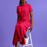 NEW LADIES SHORTSLEEVE MODEST DRESS