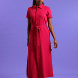 NEW LADIES SHORTSLEEVE MODEST DRESS