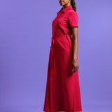 NEW LADIES SHORTSLEEVE MODEST DRESS