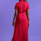 NEW LADIES SHORTSLEEVE MODEST DRESS