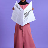 NEW LADIES LONGSLEEVE MODEST DRESS
