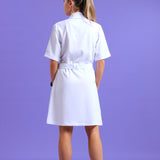 NEW LADIES SHORTSLEEVE MILITARY DRESS